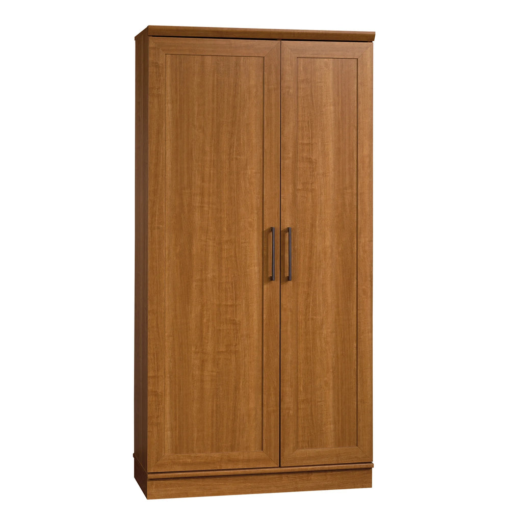 Sauder Homeplus Storage Cabinet, Sienna Oak Finish