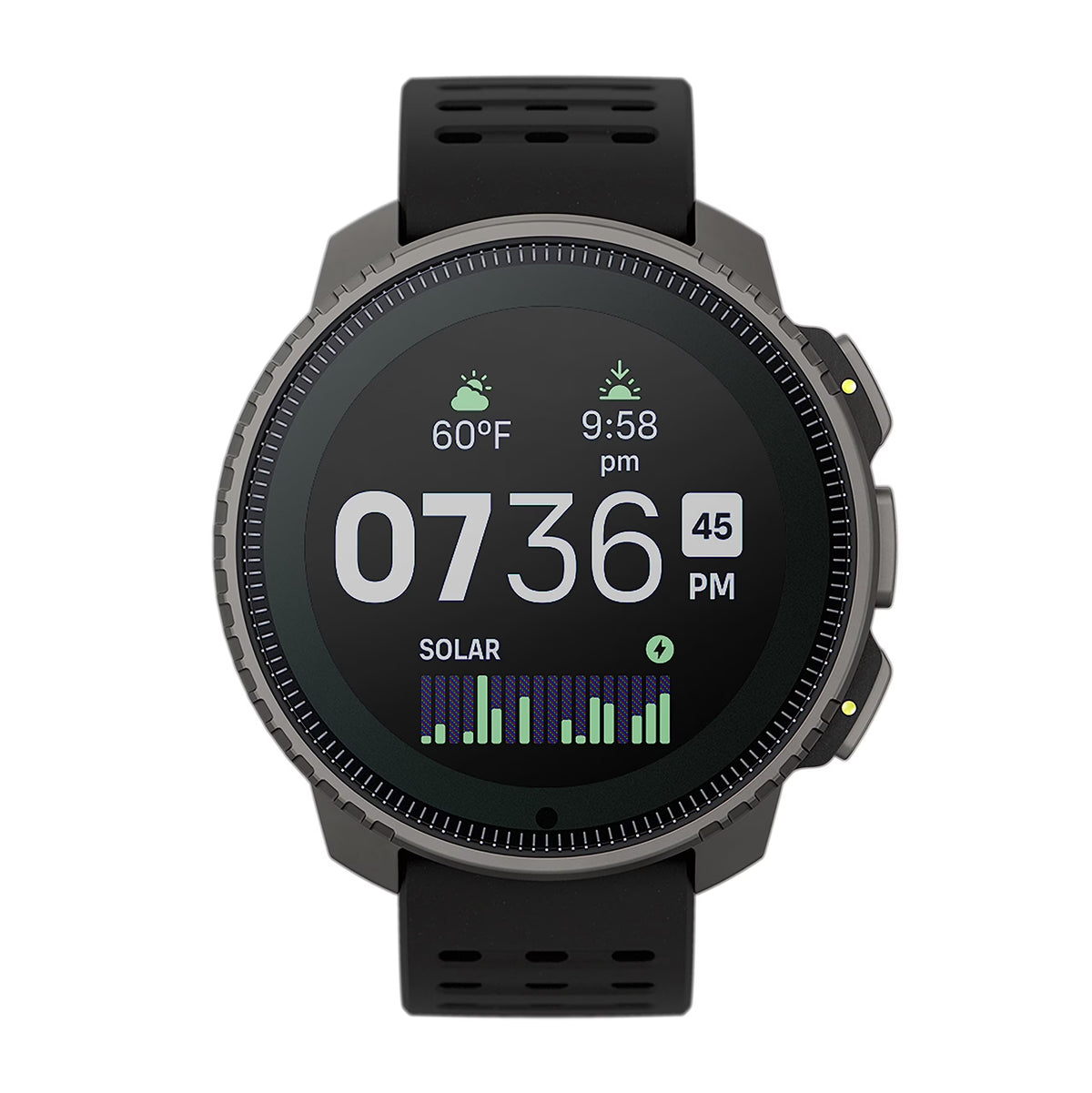 Suunto Vertical Watch, All Black, One Size