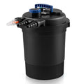 Costway Pond Pressure Bio Filter 4000GAL W/ 13W UV Sterilizer Light 10000L Koi Water