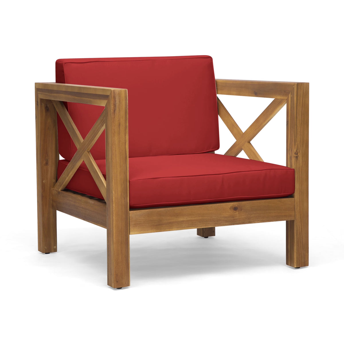 Outdoor Acacia Club Chairs