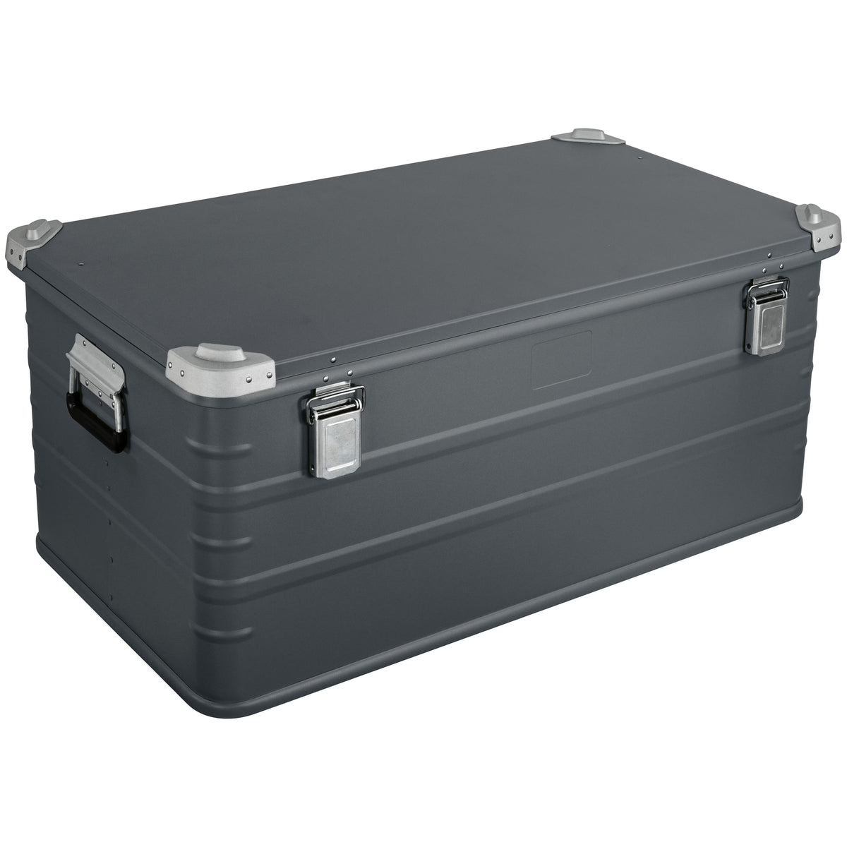 Crossover Aluminum Overland Storage, Trunk, Metal Cargo Case, Storage Box (147L X-Large, Black)
