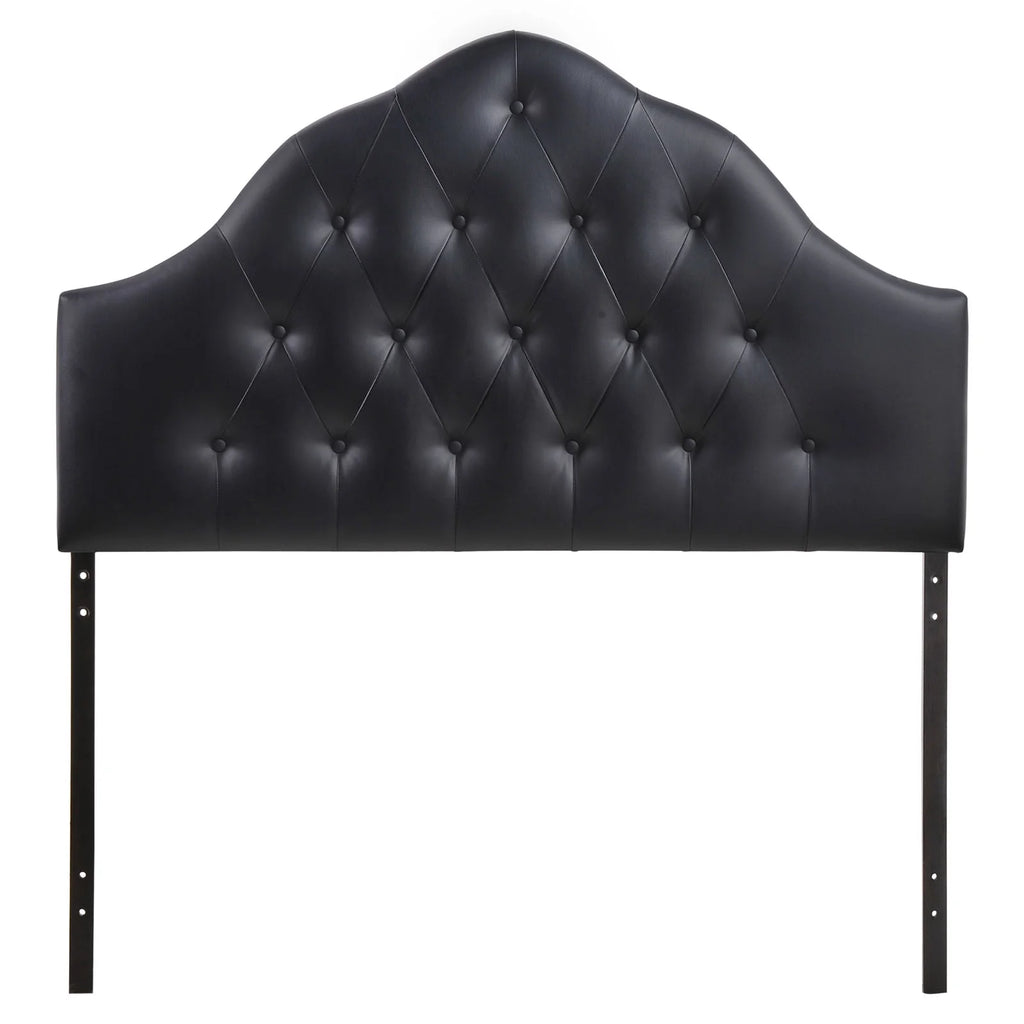Modway Sovereign Queen Upholstered Fabric Headboard in Beige