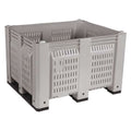 Decade Products Bulk Container, 48 in L, 40 in W, Gray M023000-104