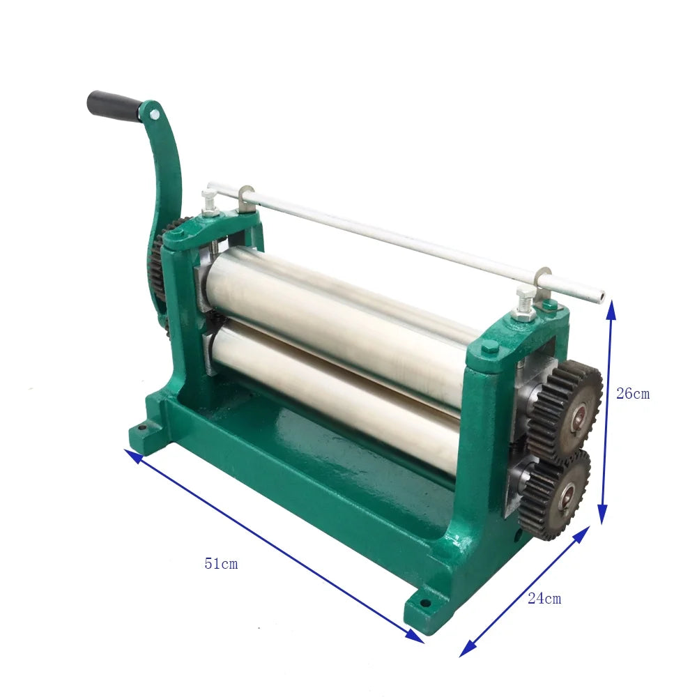 Beeswax Foundation Milling Machine Manual Bee Wax Rollers Stamper Printing Machine 3.4inch Roller