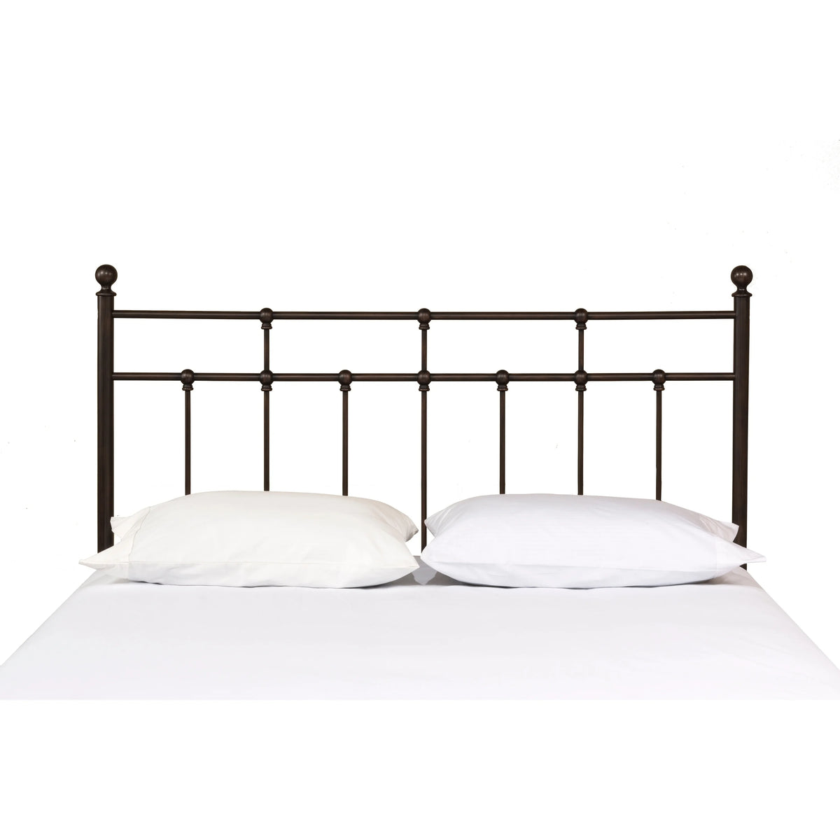 Hillsdale Furniture Providence Metal Full Bed with Spindle and Casting Design, Antique Bronze