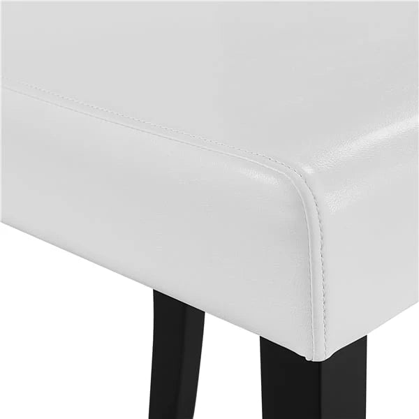 Topeakmart Dining Chair, Set of 4, Brown
