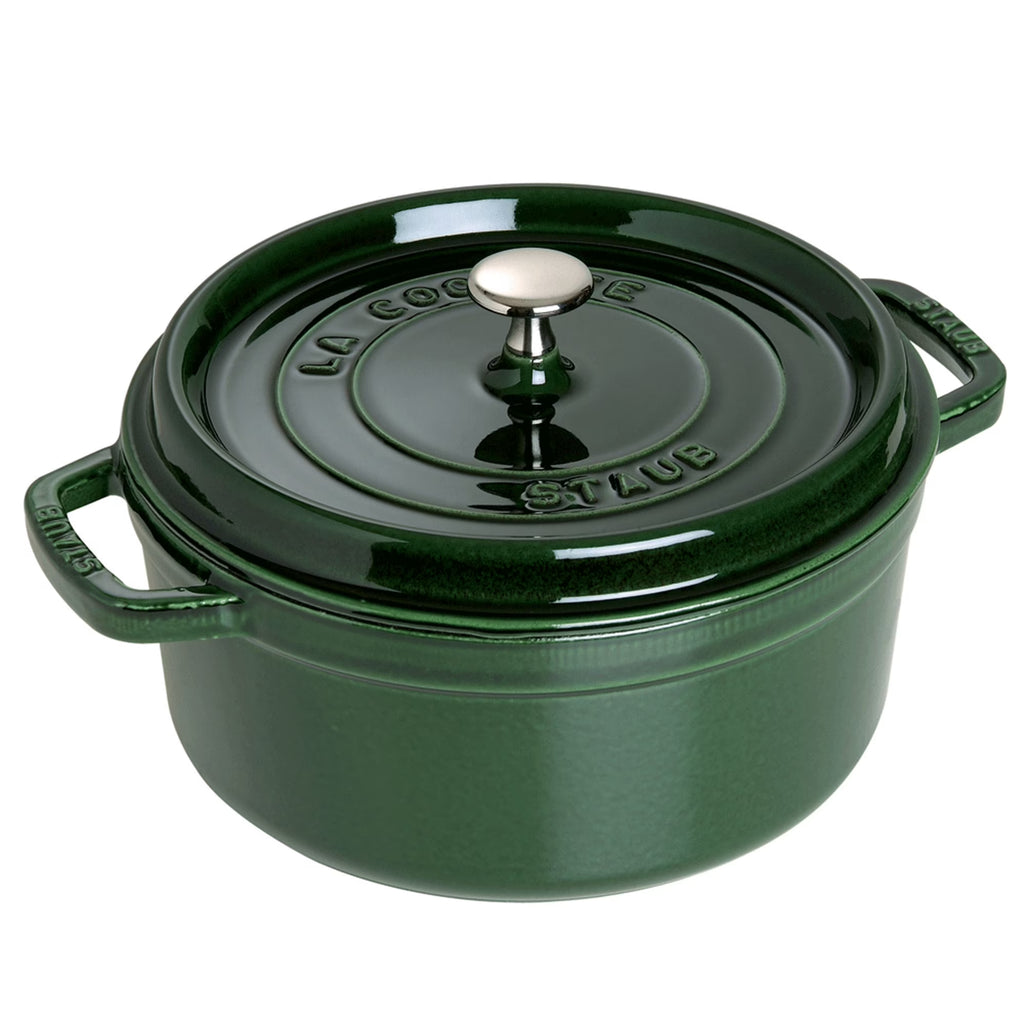 Staub Cast Iron 5.5-qt Round Cocotte - Cherry