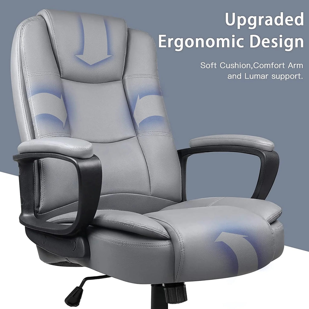 Bossin Big and Tall Home Office Computer chair for Adults, High Back Desk Chair for Heavy Duty 400 LBS