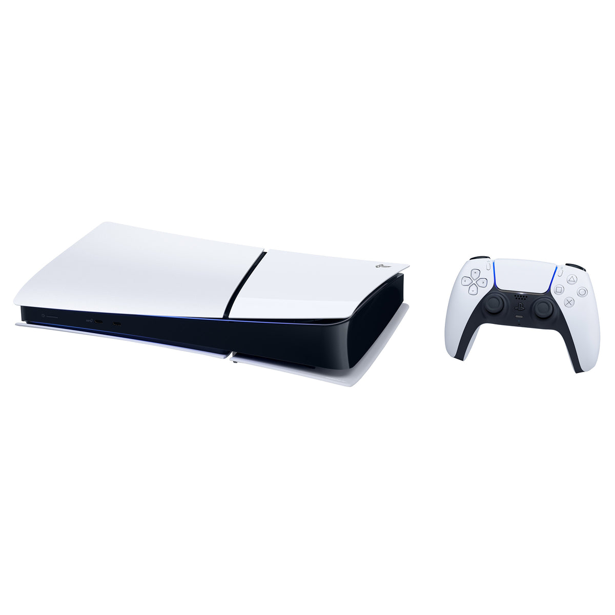 Sony Playstation 5 Digital Slim Console & DualSense Controller Bundle