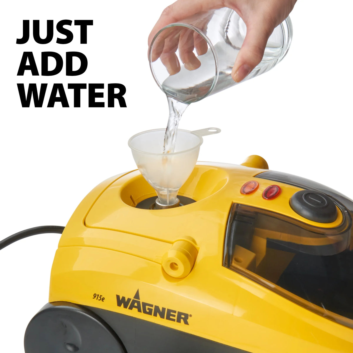 Wagner Steam Cleaner for Auto and Home Projects, 12pc Accessory Set, 905e Autoright Steamer