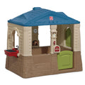 Step2 Happy Home Cottage &amp; Grill Brown Playhouse Plastic Kids Outdoor Toys