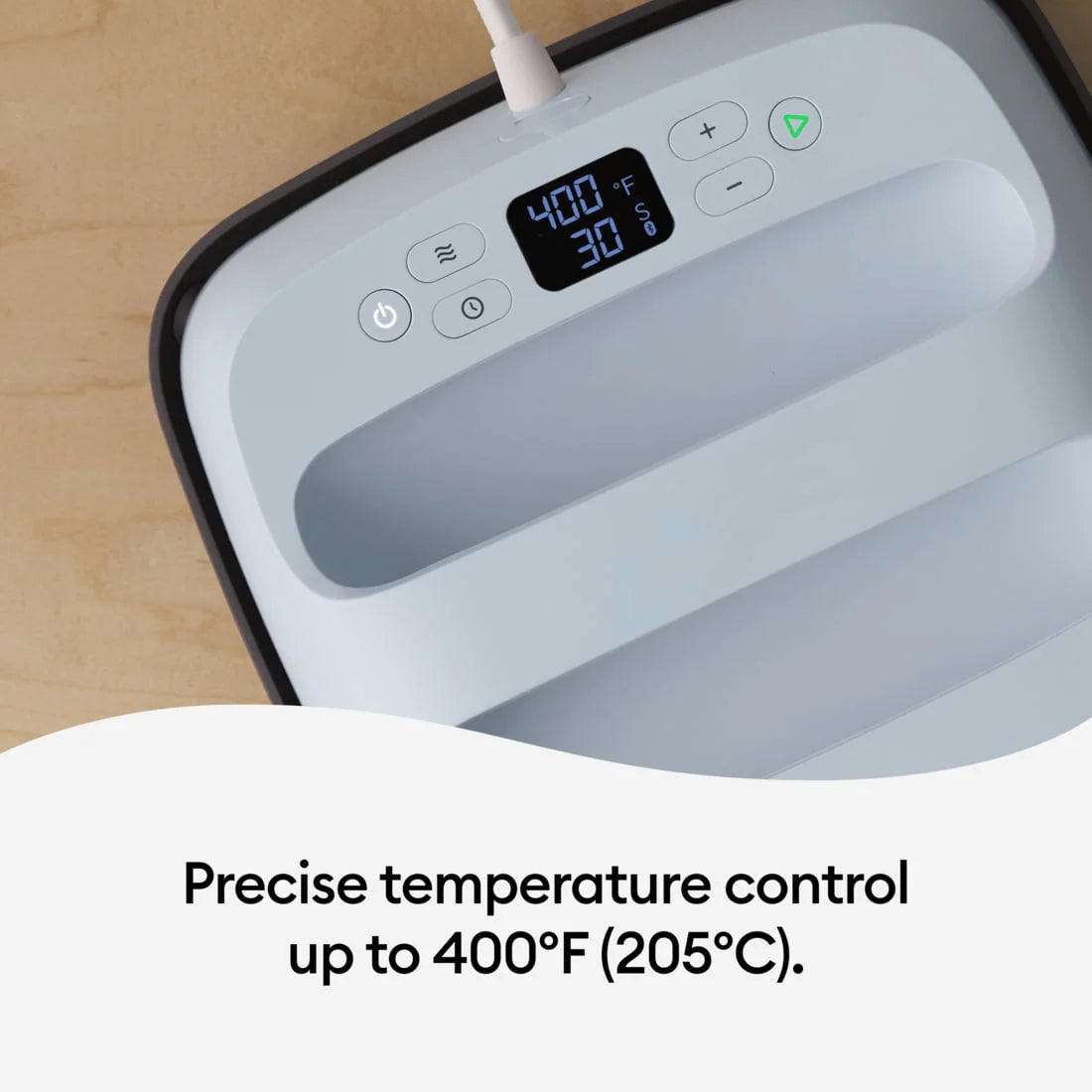 Cricut EasyPress® 3 - 9 in x 9 in - Bluetooth®-Enabled Handheld Heat Press