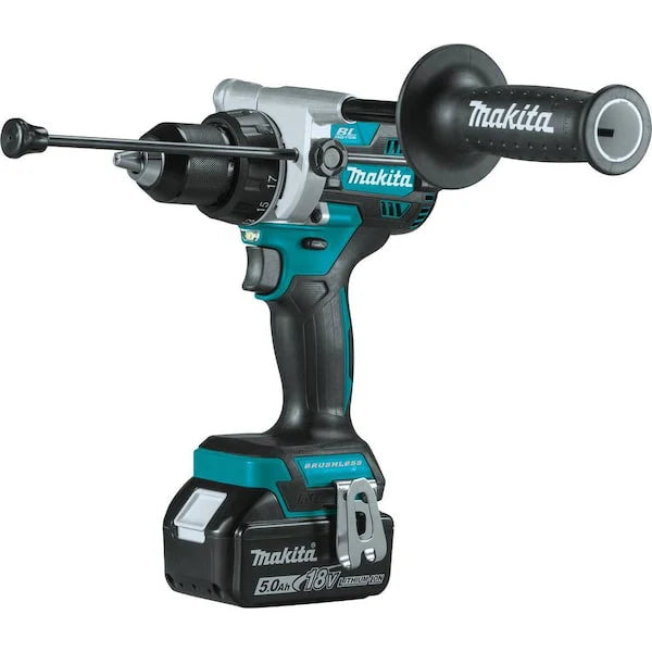 18V LXT Lithium-ion Brushless 2-pc Combo Kit 5.0Ah with bonus 18V LXT Brushless 4-1/2 / 5 in. X-LOCK Angle Grinder