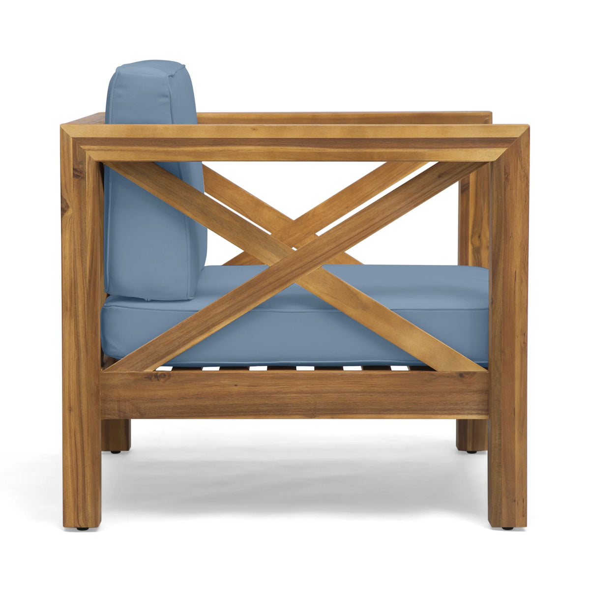 Outdoor Acacia Club Chairs