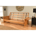Somette  Phoenix Queen-size Futon Frame in Butternut Finish