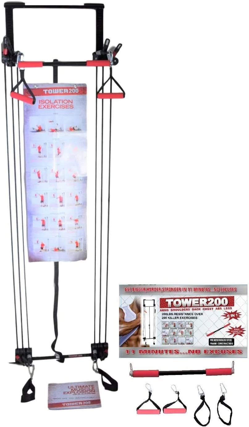 Tower 200 Complete Door Gym Body Workout Fitness