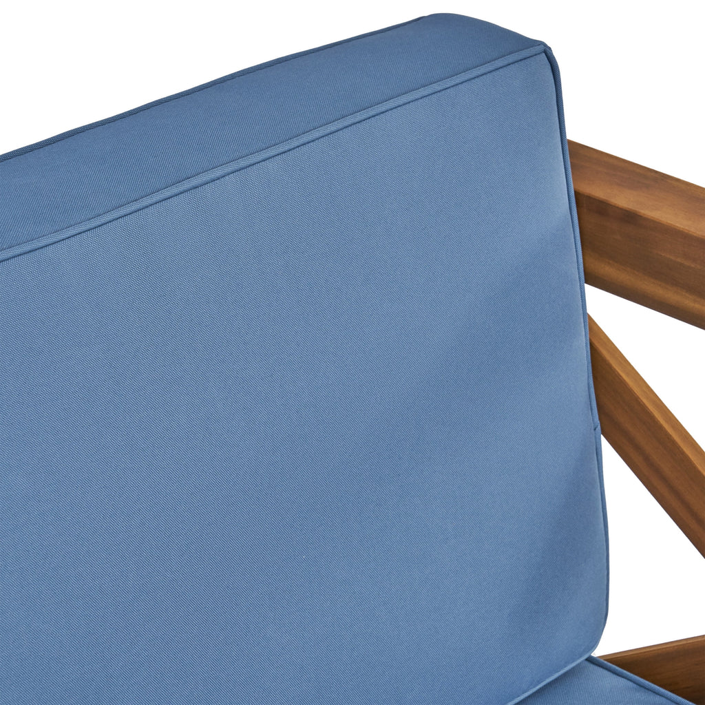 Outdoor Acacia Club Chairs