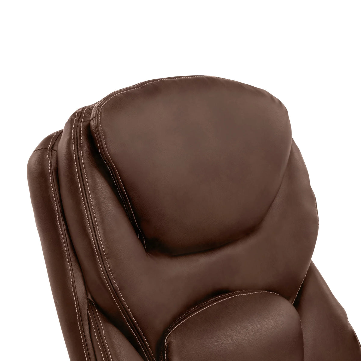 Serta Back in Motion Technology Fabric Executive Office Chair, Light Gray