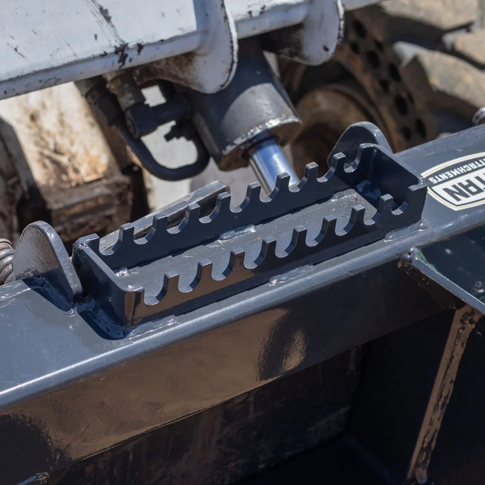 Titan Attachments Skid Steer Fronthoe 24" Bucket and Thumb, Excavator Attachment Bobcat Loader