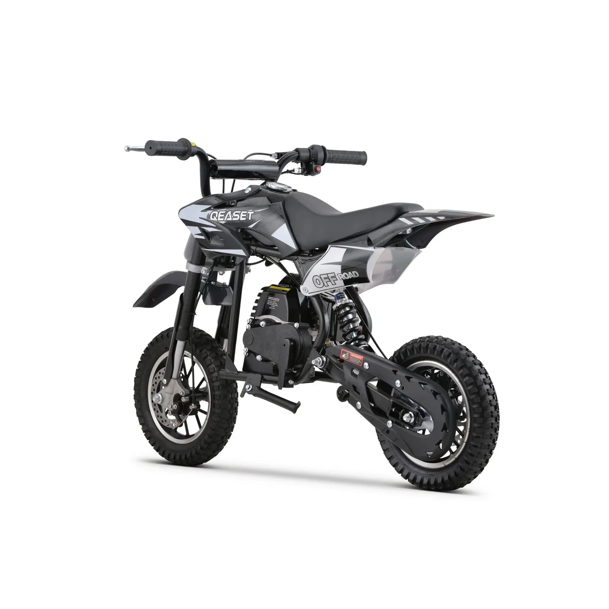 QEASET 49CC Dirt Bike, Gas Powered Mini Bike, Red