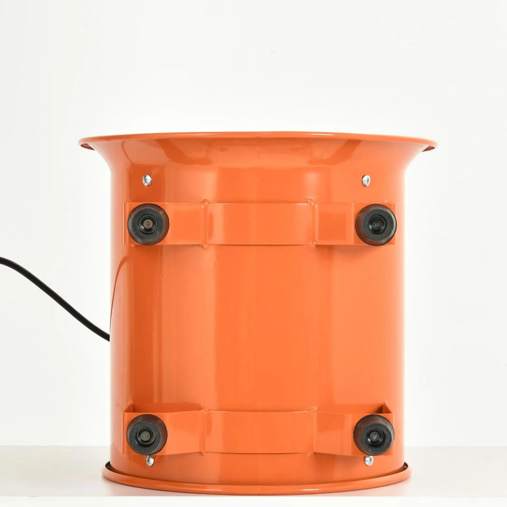 DEXTRUS 12" Utility Blower Extractor Fan, 3300 RPM High Velocity Utility Ventilator with 16ft Duct Hose for Factories, Basements, Orange