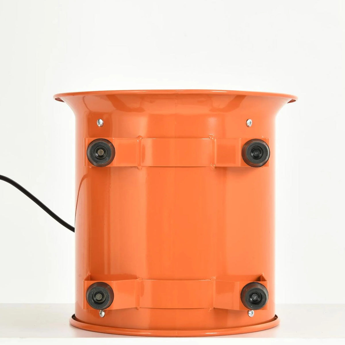 DEXTRUS 12" Utility Blower Extractor Fan, 3300 RPM High Velocity Utility Ventilator with 16ft Duct Hose for Factories, Basements, Orange