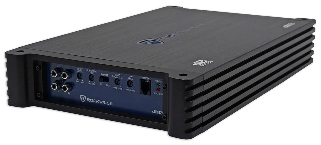 Memphis Audio PRXE12D2 1200w Dual 12" Subwoofers+Enclosure Box+Amplifier+Amp Kit