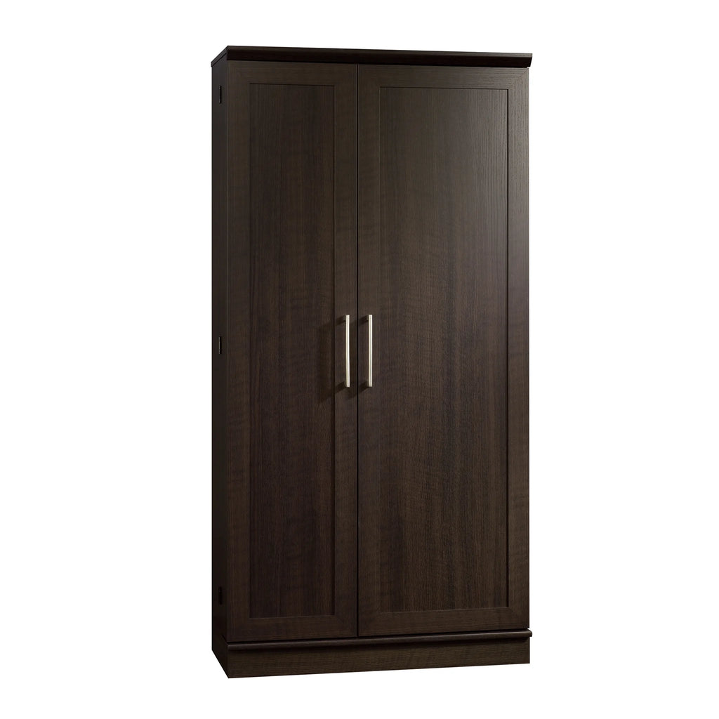 Sauder Homeplus Storage Cabinet, Sienna Oak Finish