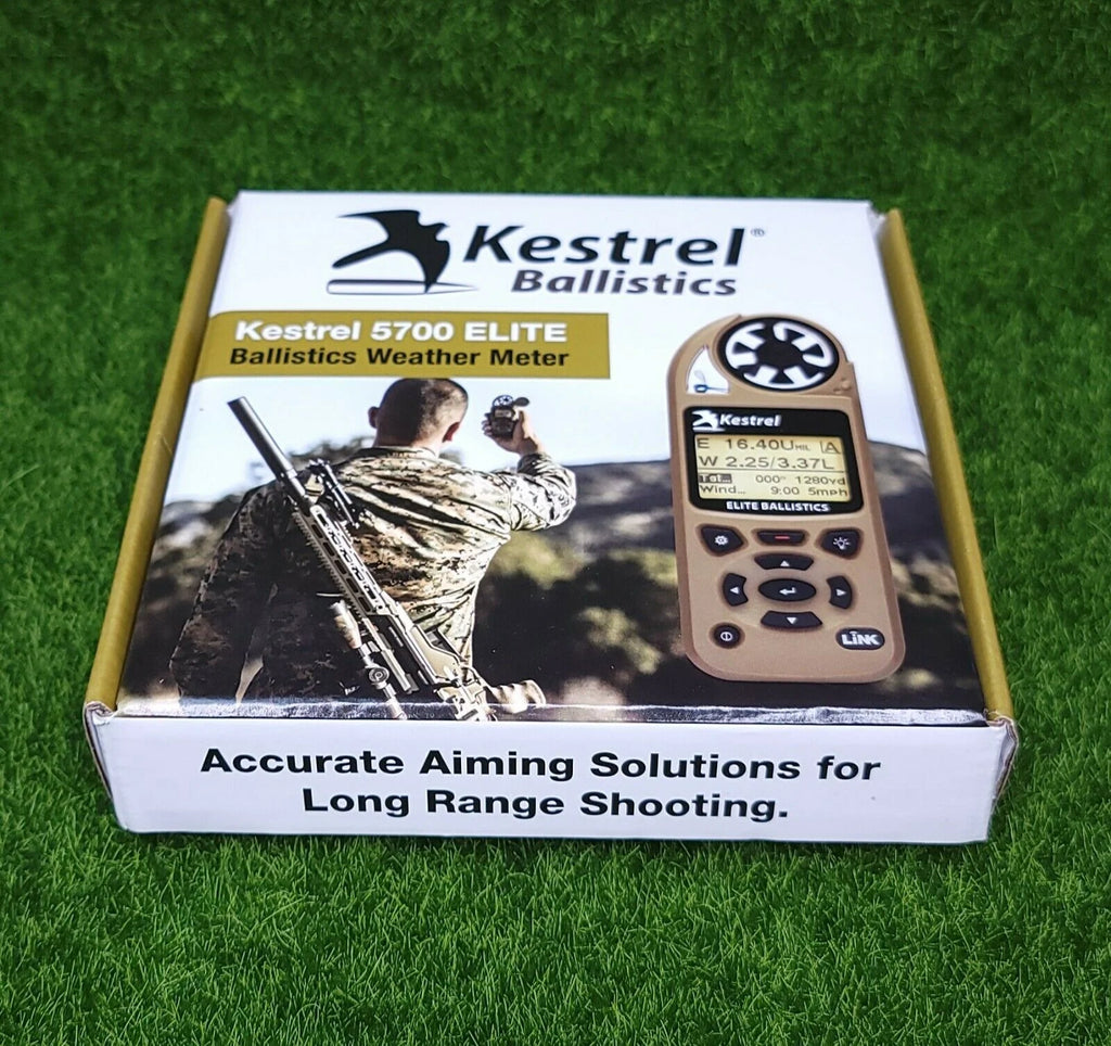 Kestrel 5700 Elite Weather Meter with Applied Ballistics and LiNK, Flat Dark Earth