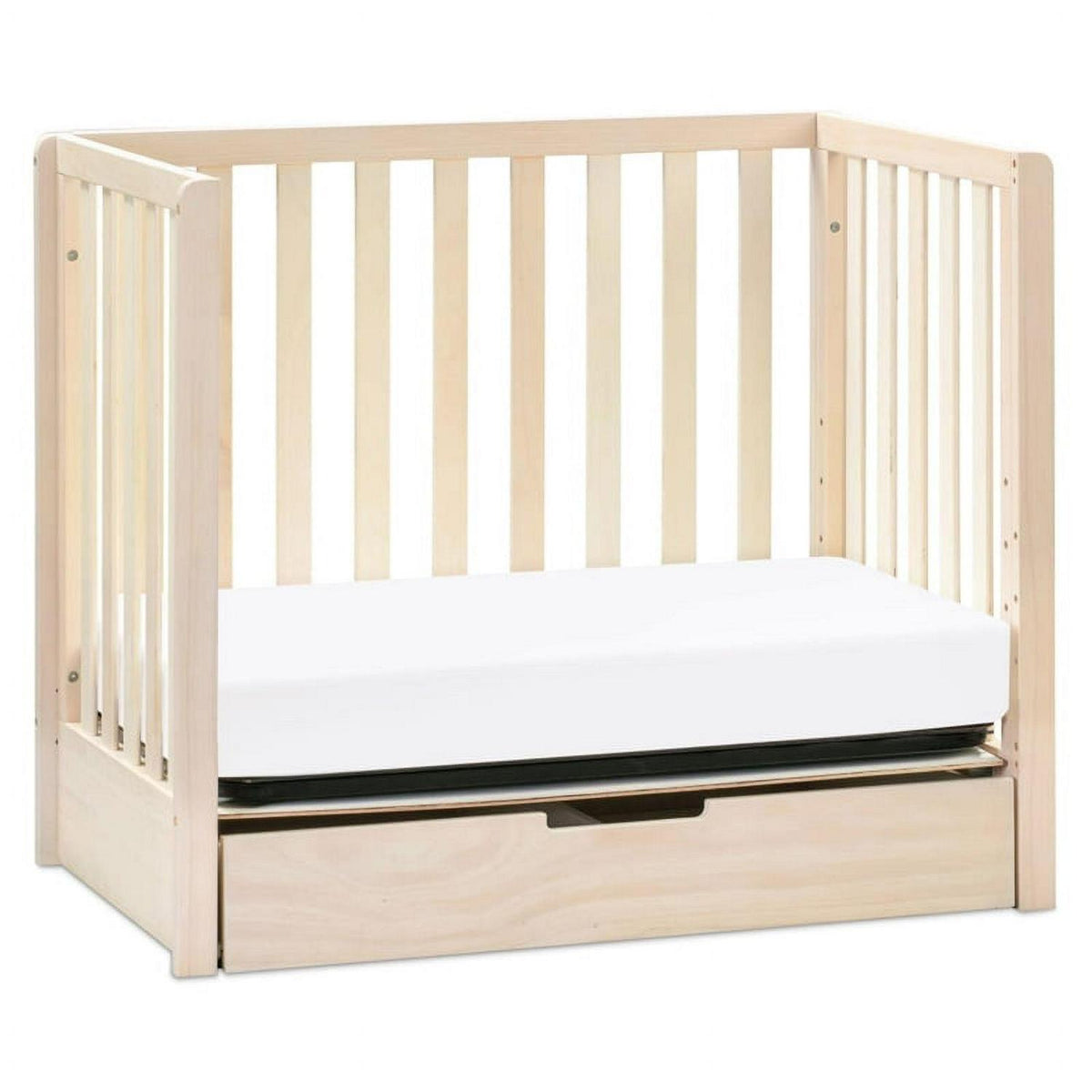Carter-s by DaVinci Colby 4-in-1 Convertible Mini Crib with Trundle in Washed Natural