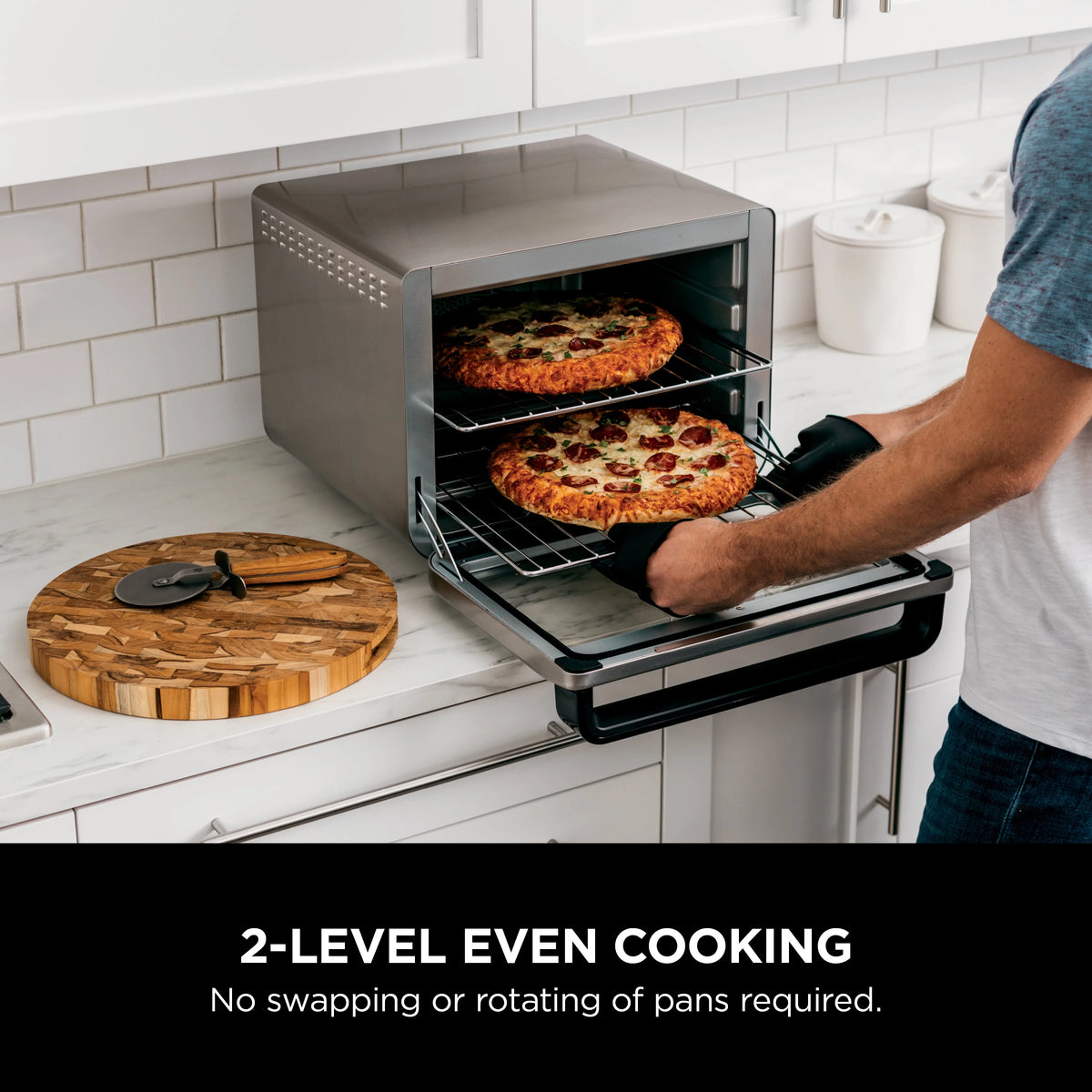 Ninja? Foodi??8-in-1 XL Pro Air Fry Oven, Large Countertop Convection Oven, DT200