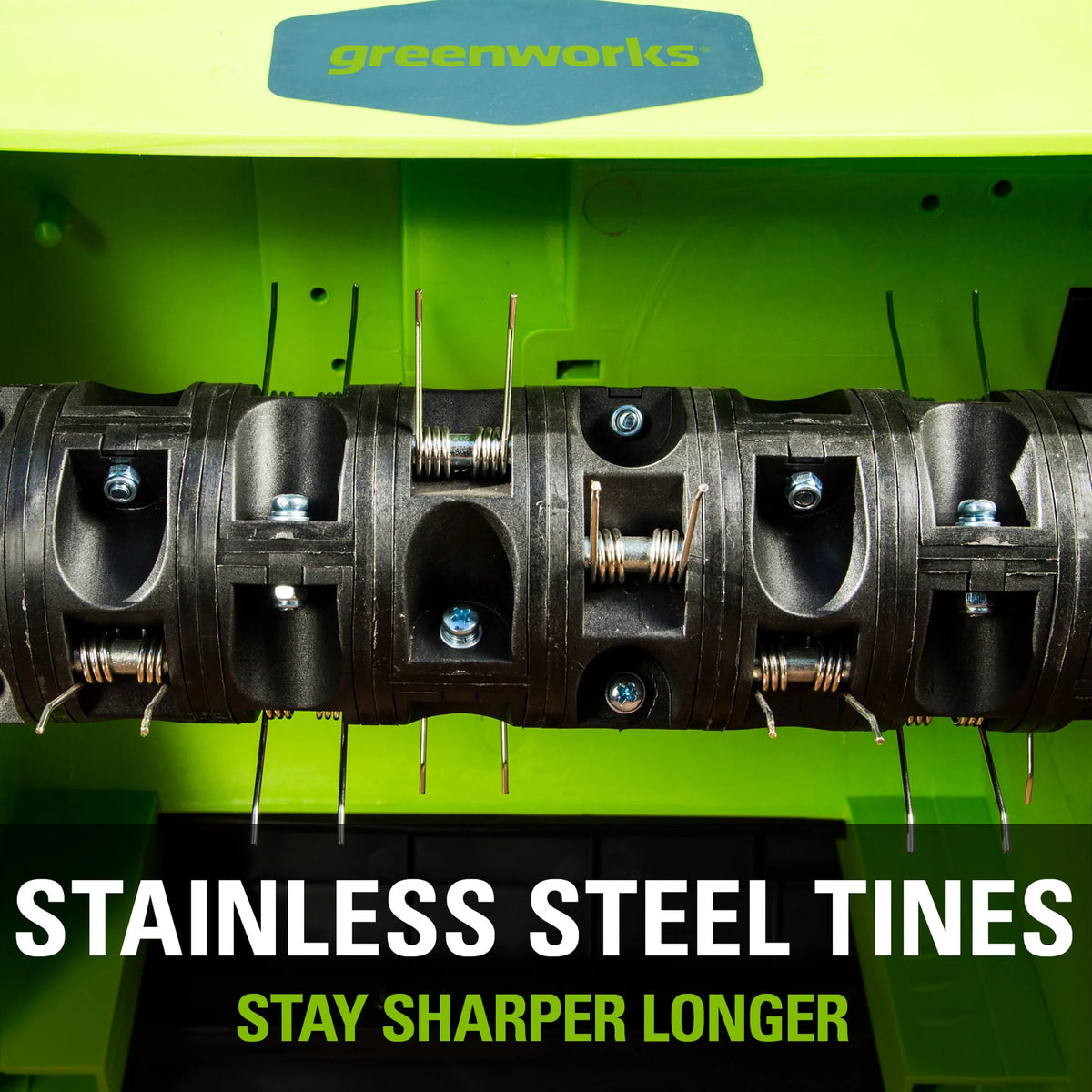 Greenworks 10 Amp 14-inch Corded Electric Dethatcher, 27022