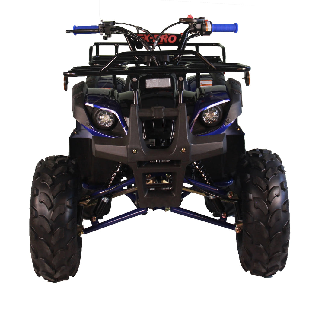 X-Pro Brand New 125cc Gas ATV, Automatic Transmission w/Reverse Remote Control Big 19"/18" Tires