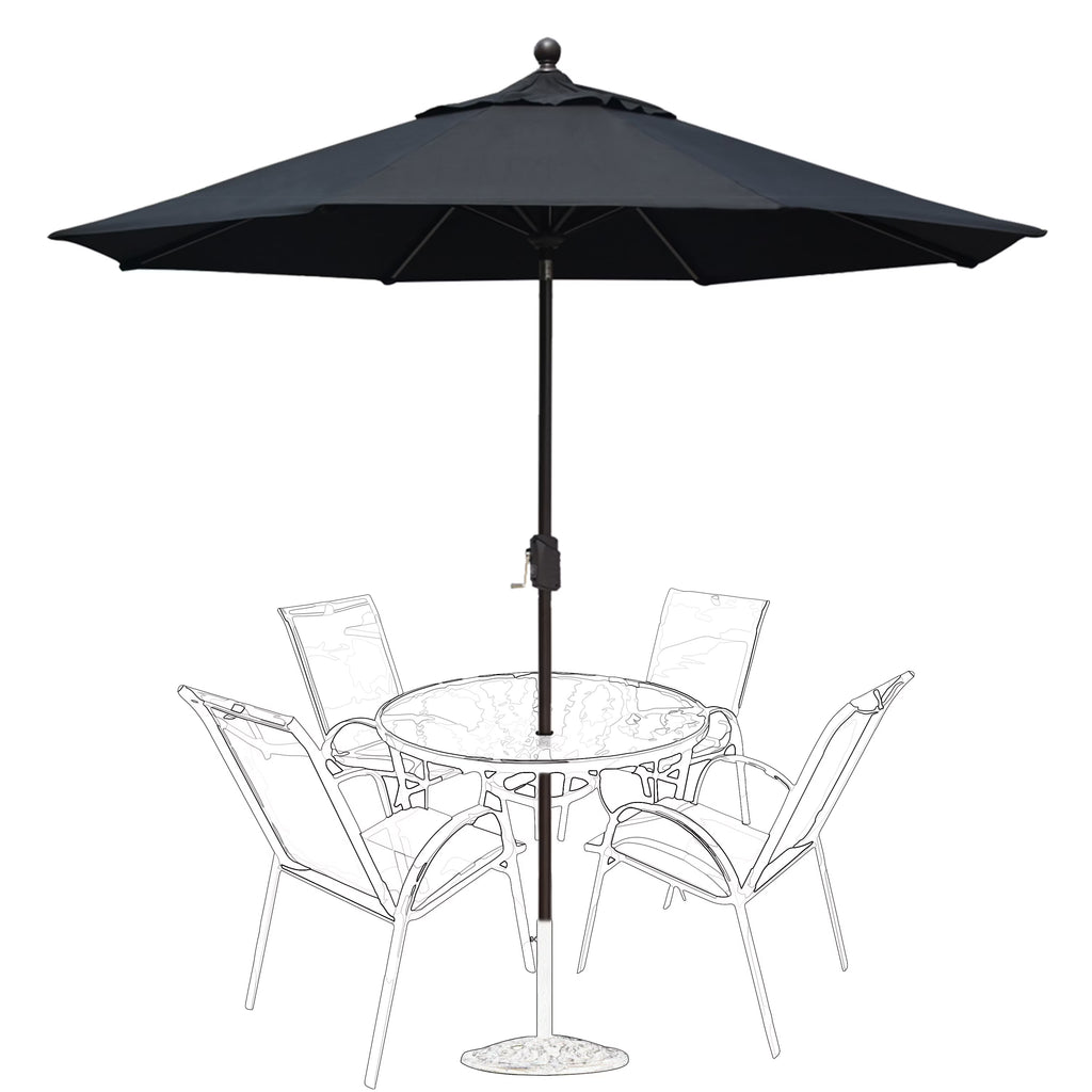 EliteShade 9Ft Market Umbrella Patio Outdoor Table Umbrella��Teal��