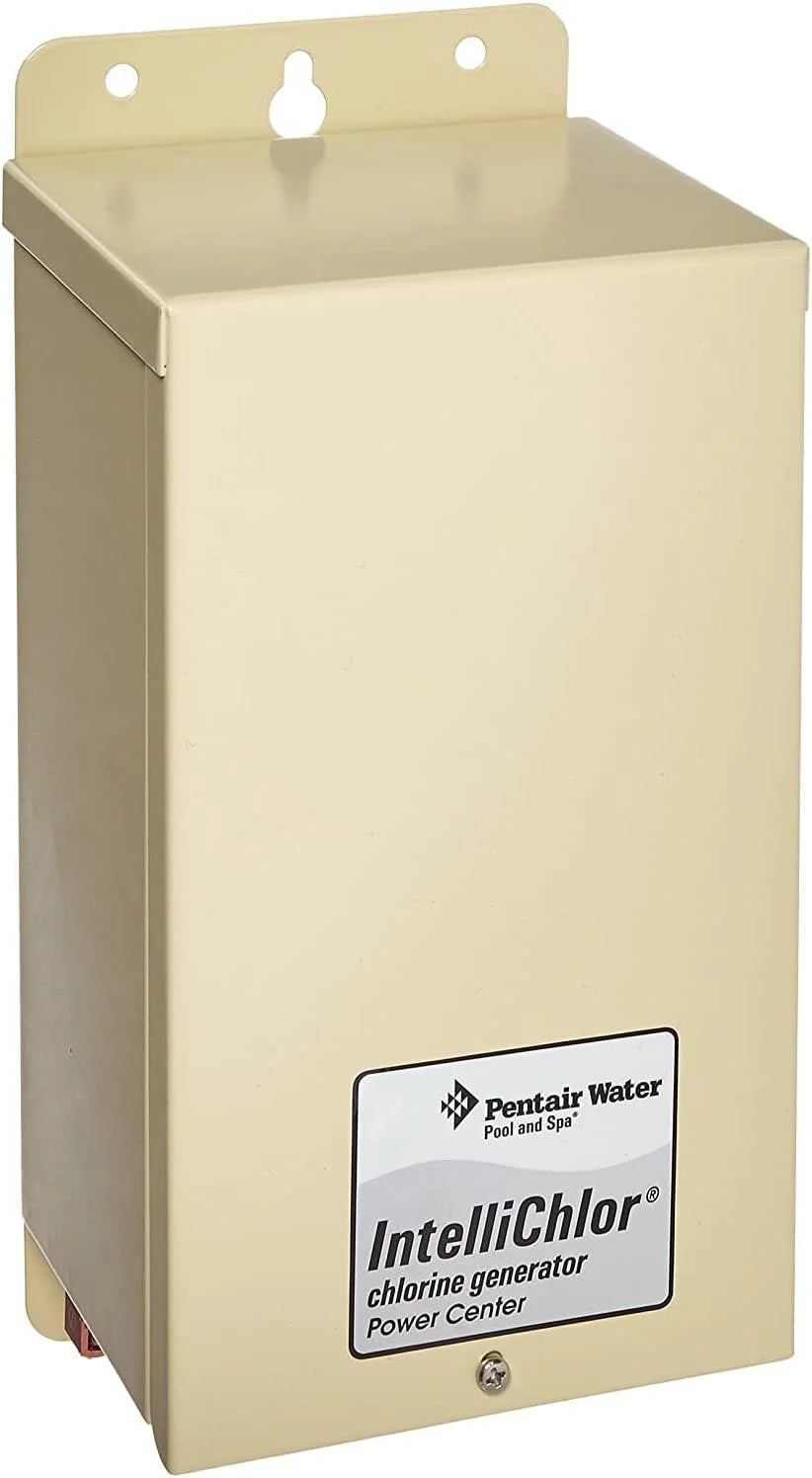 Pentair IntelliChlor Power Center and IC40 Salt Water Chlorinator, Up to 40K Gallons, 1 Pack