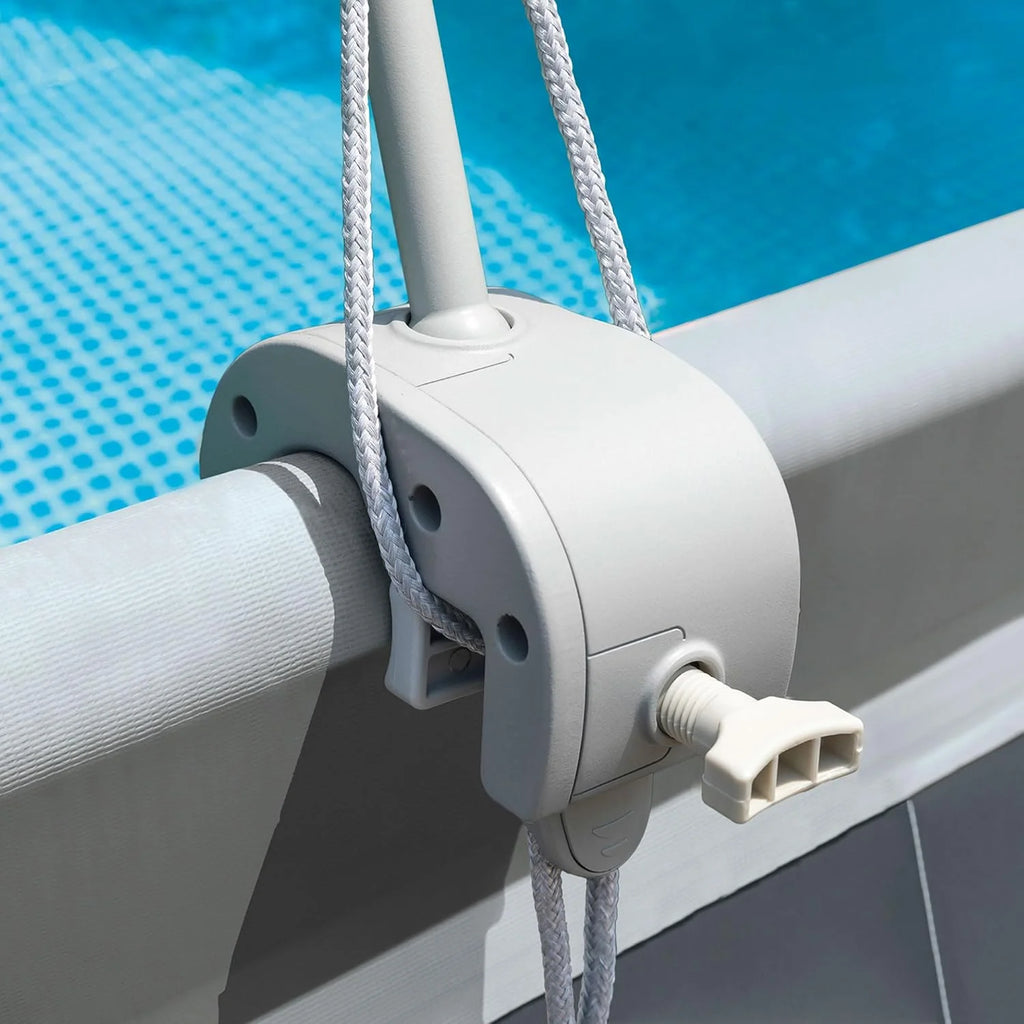 Intex 18Ft x 52In Ultra XTR Rectangular Frame Swimming Pool Kit with Canopy