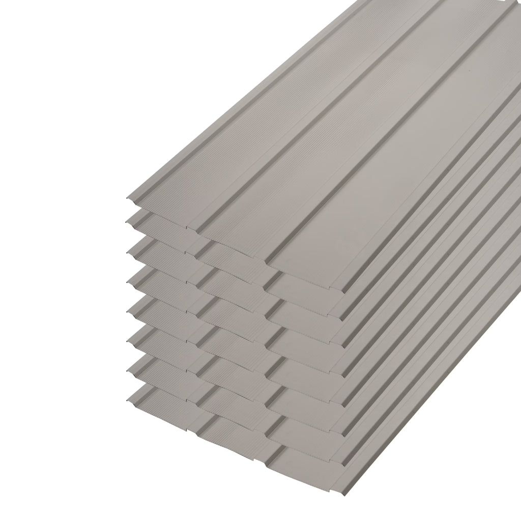 Set of 8 Arrow 45" x 27" Galvanized Corrugated Steel Roof Panels for DIY Shed, Garage, Carport, Charcoal