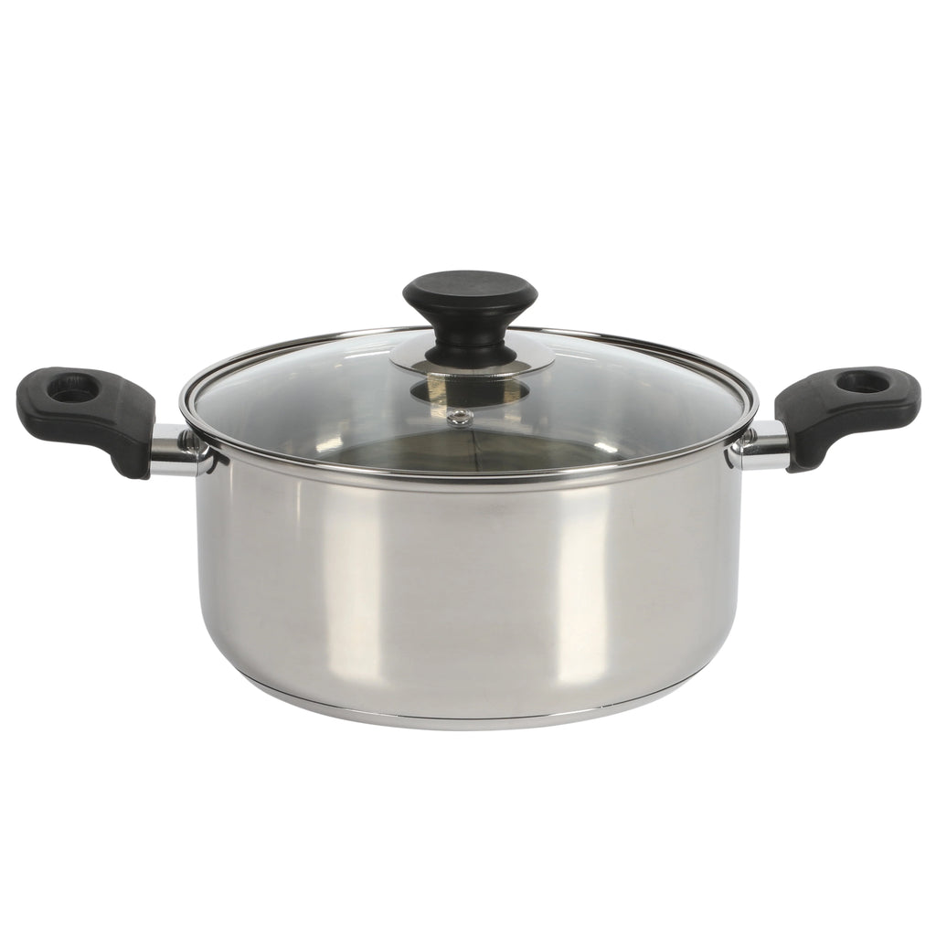 Gibson Home 71-Piece Stainless Steel Silver Cookware Combo Set