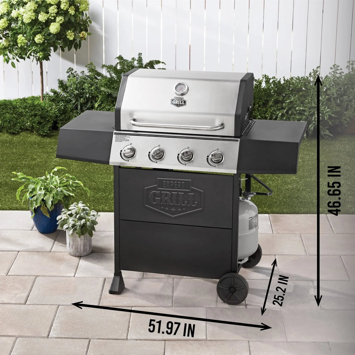 4 BURNER GRILL