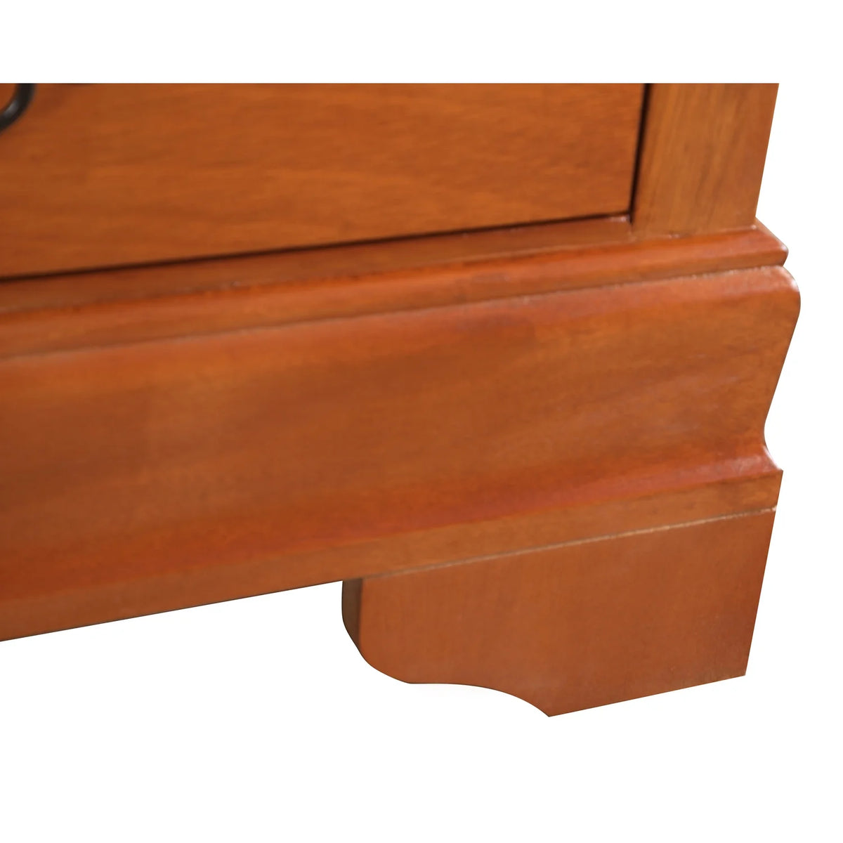 Glory Furniture Louis Phillipe 7 Drawer Lingerie Chest in Cherry
