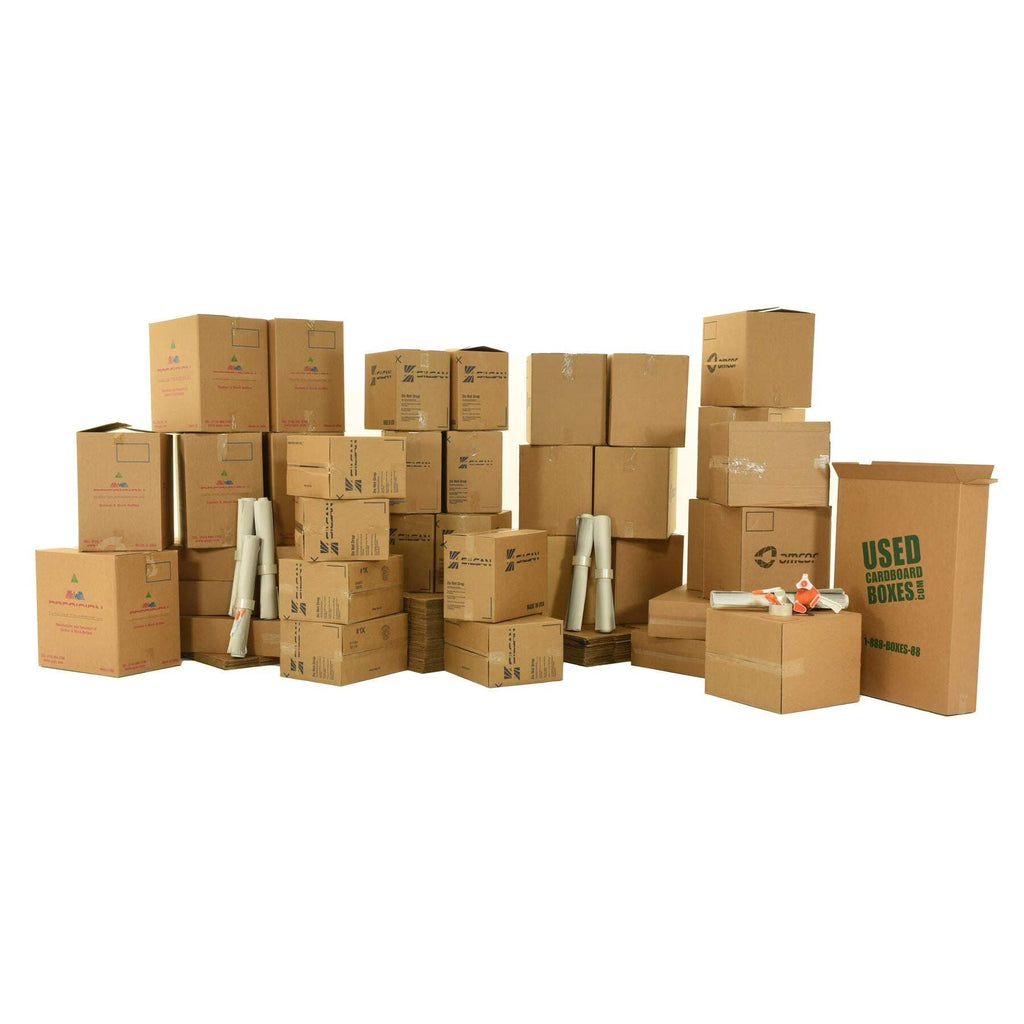 5 Bedroom Moving Kit - 96 Moving Boxes