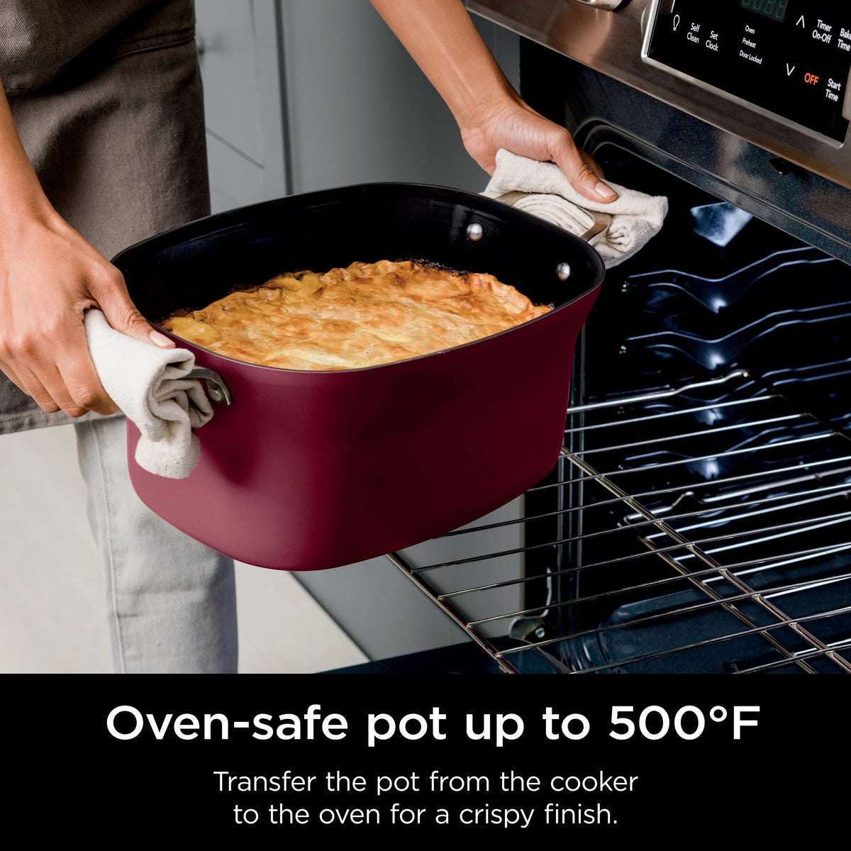 Ninja Foodi Possible Cooker 8.5qt Multi-Cooker, Cherry Tarte, MC1000WM