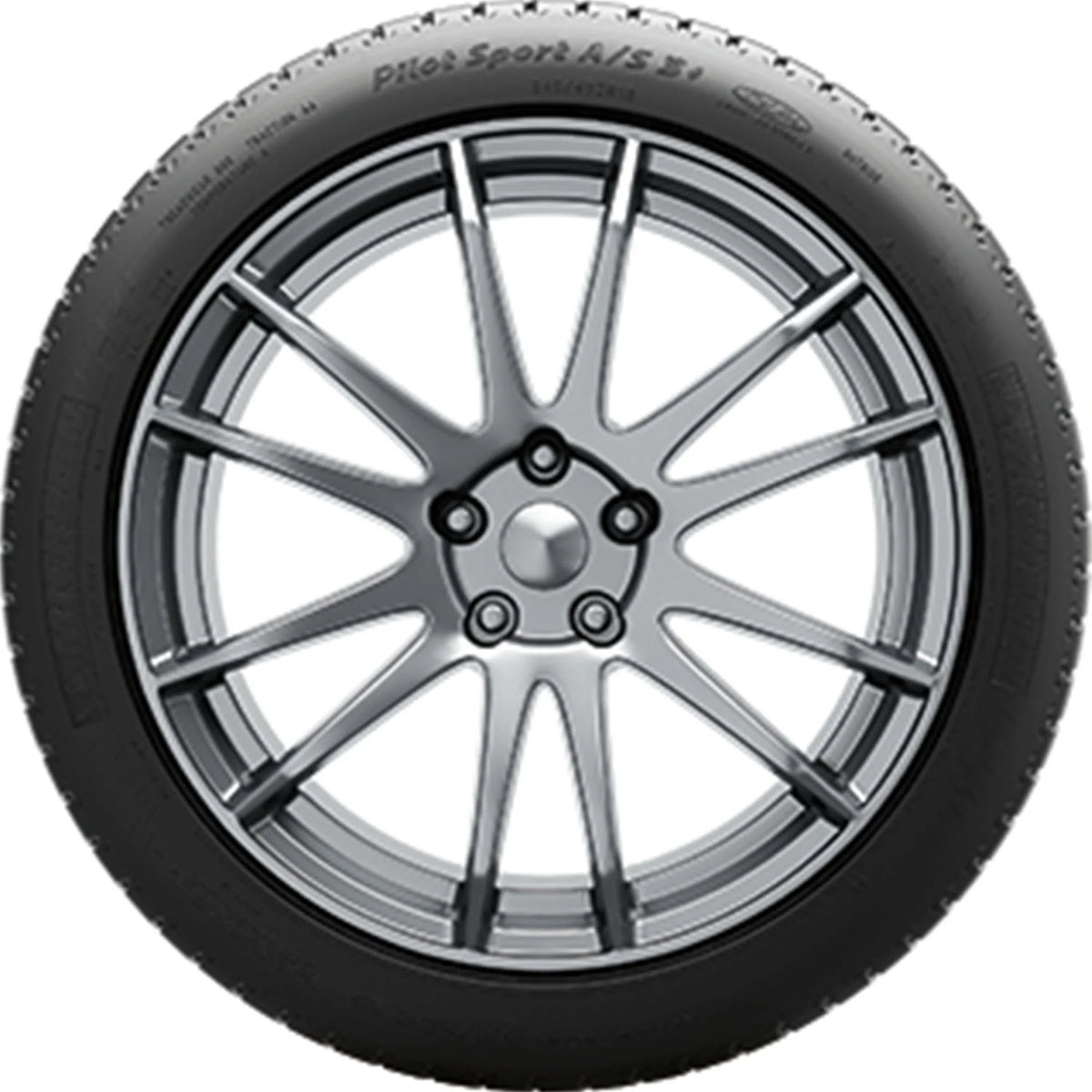 Michelin Pilot Sport A/S 3+ All-Season 255/35ZR19/XL 96Y Tire Fits: 2013 Audi A4 Quattro Premium Plus, 2009-14 Audi A4 Base
