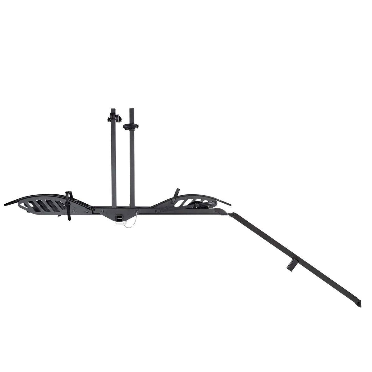 Young Electric Ebike Rack, 200lb Capacity, Alloy Steel Hitch Mount, Fits 5-Inch Fat Tire Bikes, 2-Inch Receiver