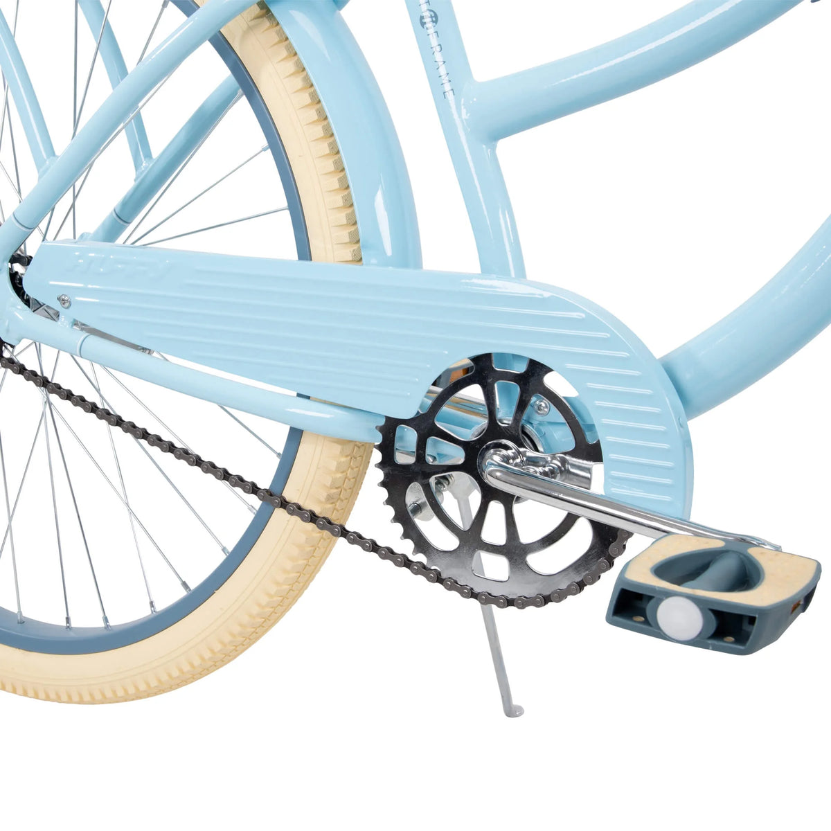 Huffy 26" Nel Lusso Cruiser Bike, Fits Riders 5'0"+, Light Blue, Adult, Women's