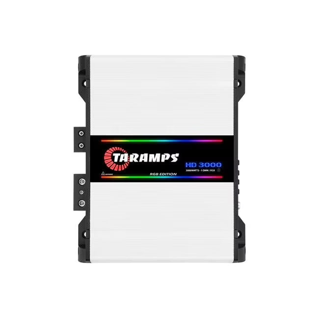 Taramps HD 3000.2 RGB 3000W RMS Class-D Monoblock Amplifier