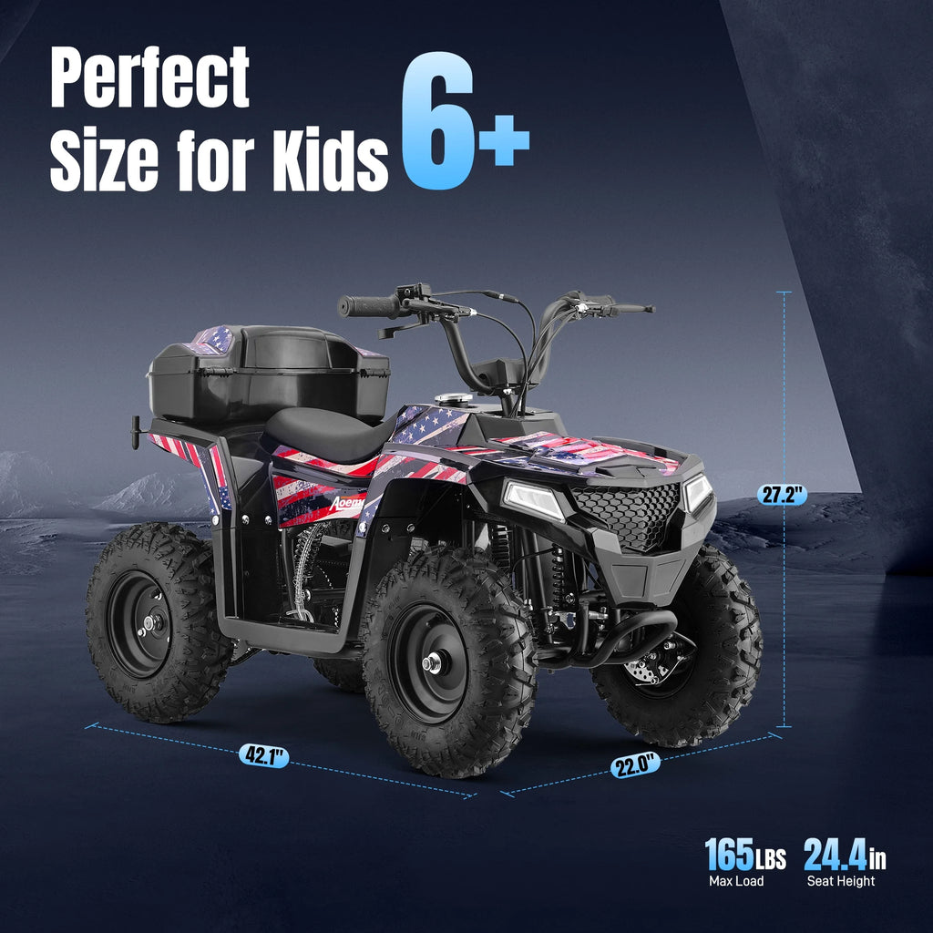 All-Terrain 25 Miles Ride on Toys,Arshin Powerful Kids Toy Vehicle,15.5 mph Variable Speeds,Parent Control,Suspension,Disc Brake,Suspension,Perfect Gift(Blue)