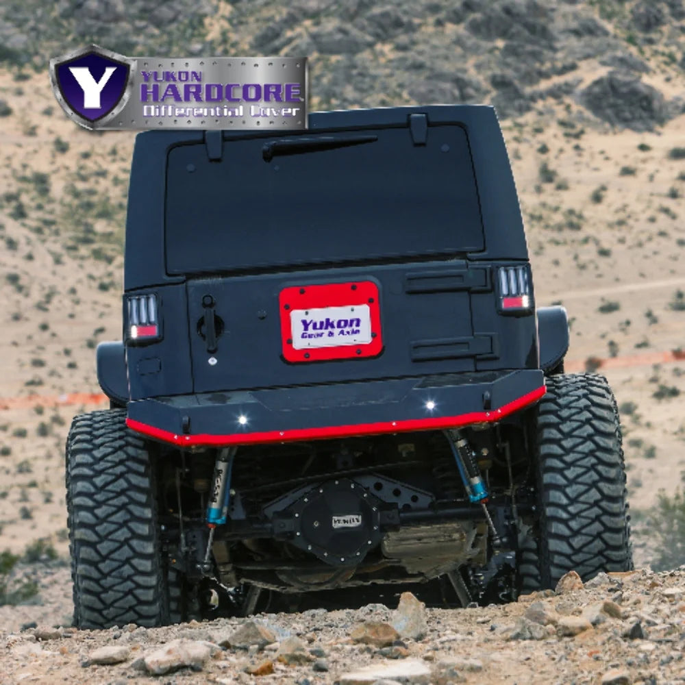 Yukon Gear and Axle Hardcore Diff Cover Compatible with Dana 30 Differentials Purple YHCC-D30-PURPLE