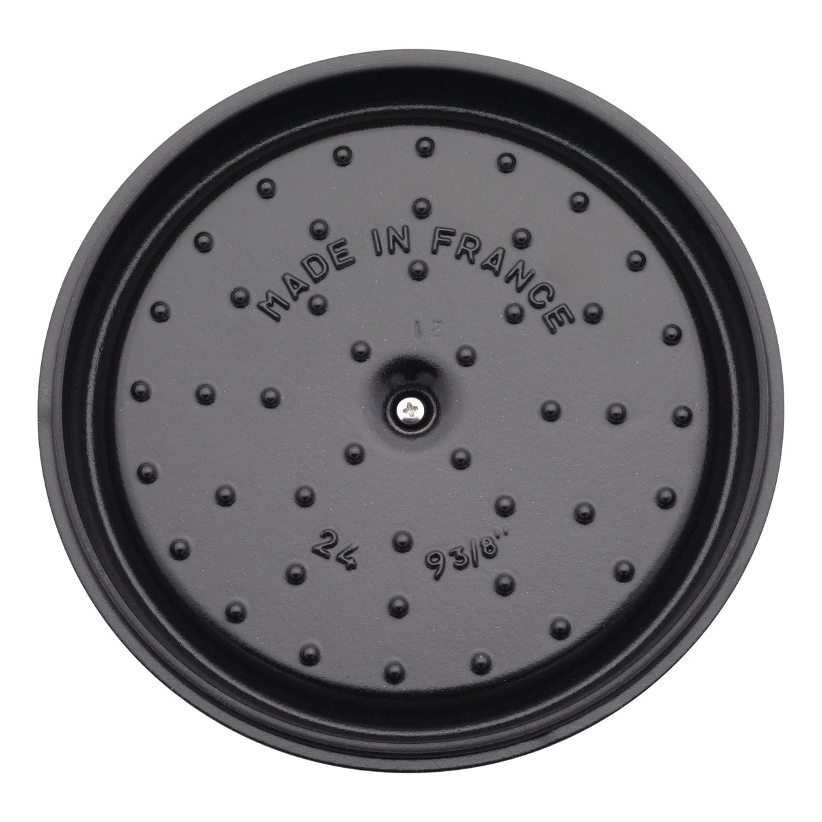 Staub Cast Iron 7-qt Round Cocotte - Grenadine
