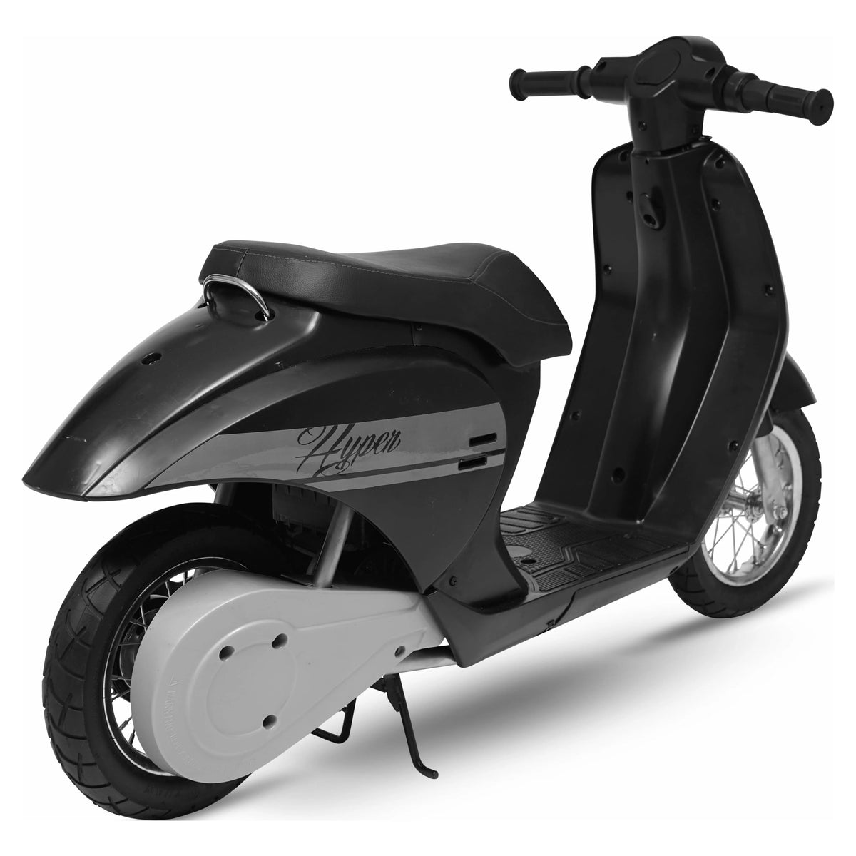 24V Hyper Toys Retro Electric Scooter, Easy Twist Throttle, Blue, Ages 13+, Including Teens, Tweens